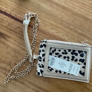 Chico’s NOSZ animal lanyard  New with tags